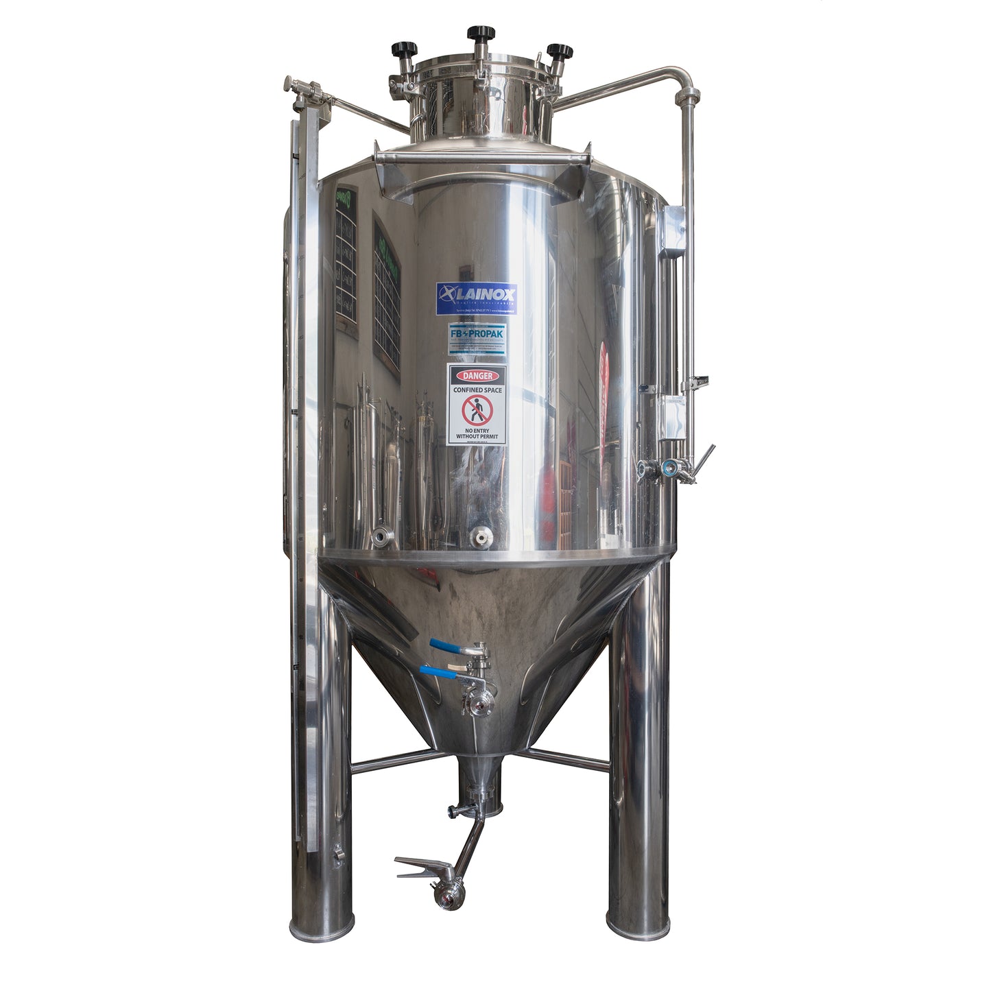 LA INOX 10HL Pressurised Fermentation Tank (Used)