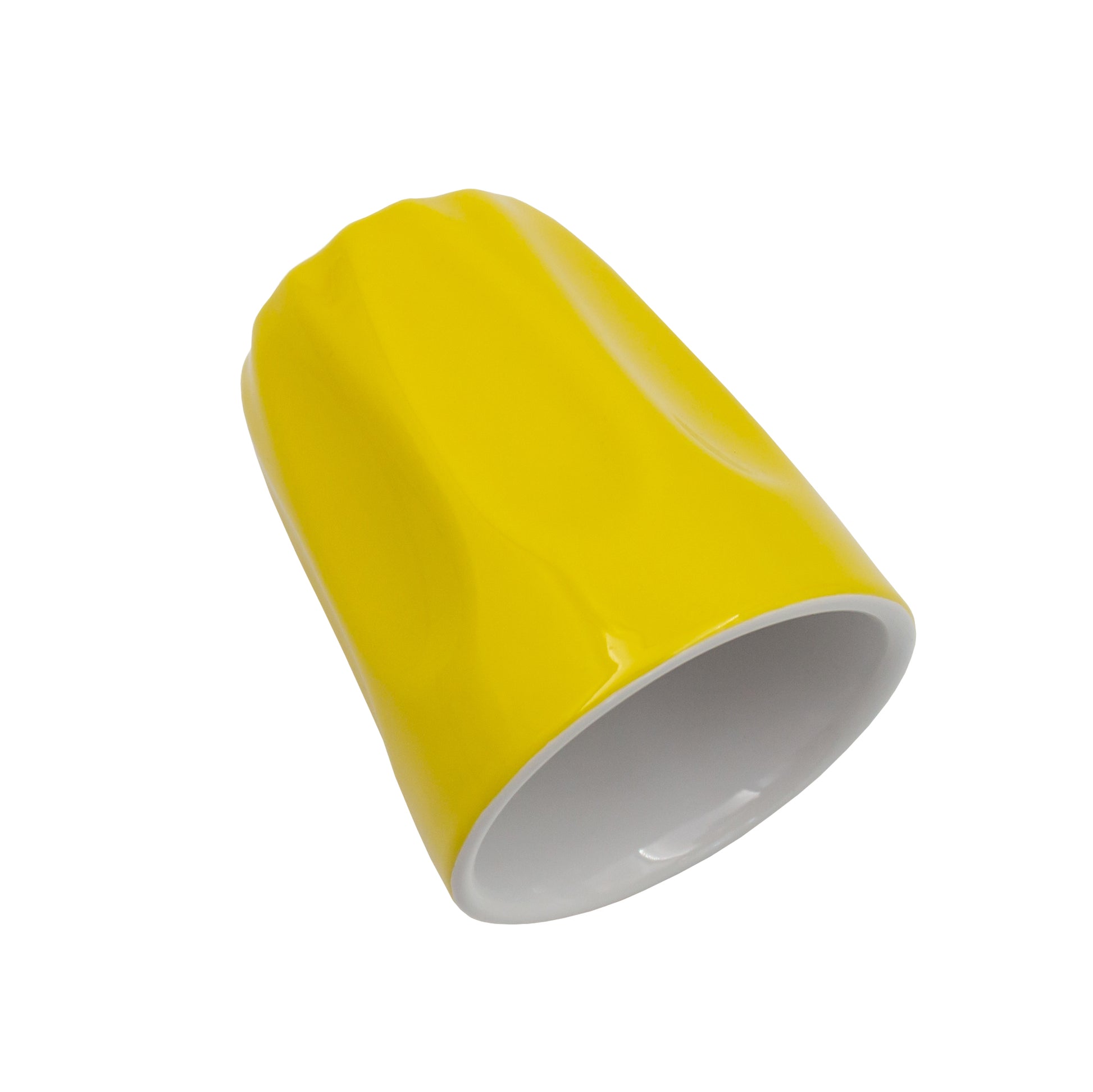 70ml yellow macchiato cup