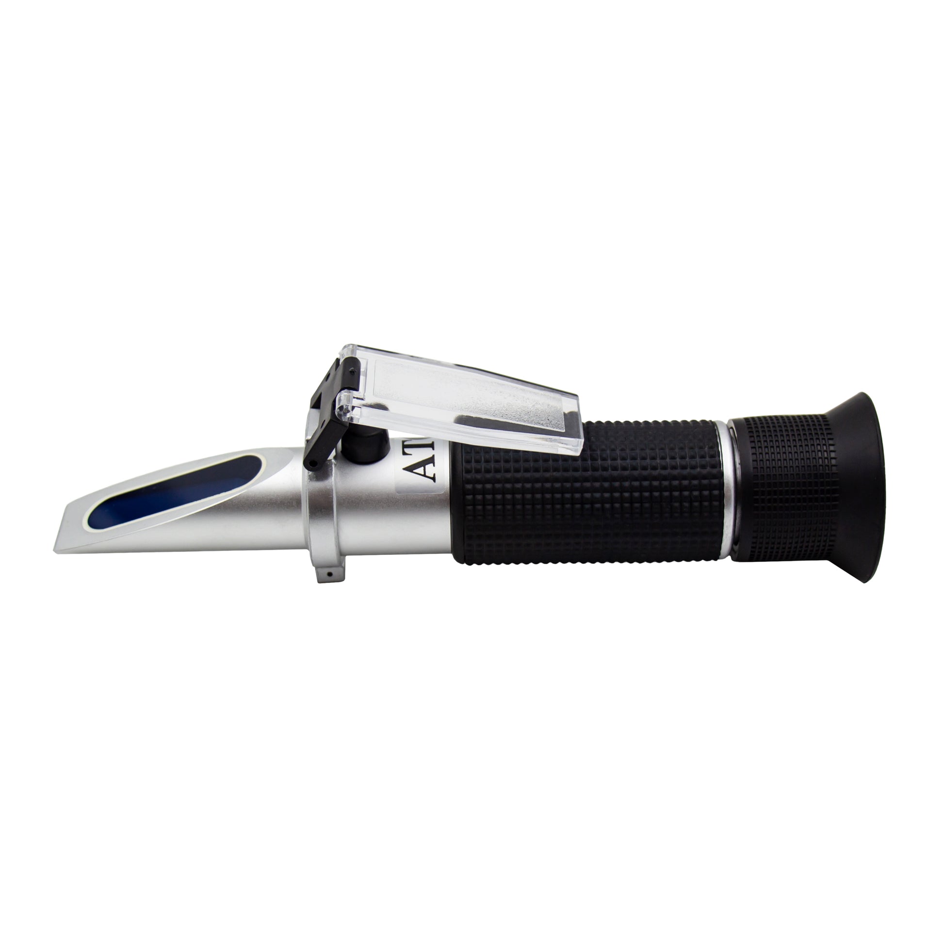 hand held refractometer used in home brewing