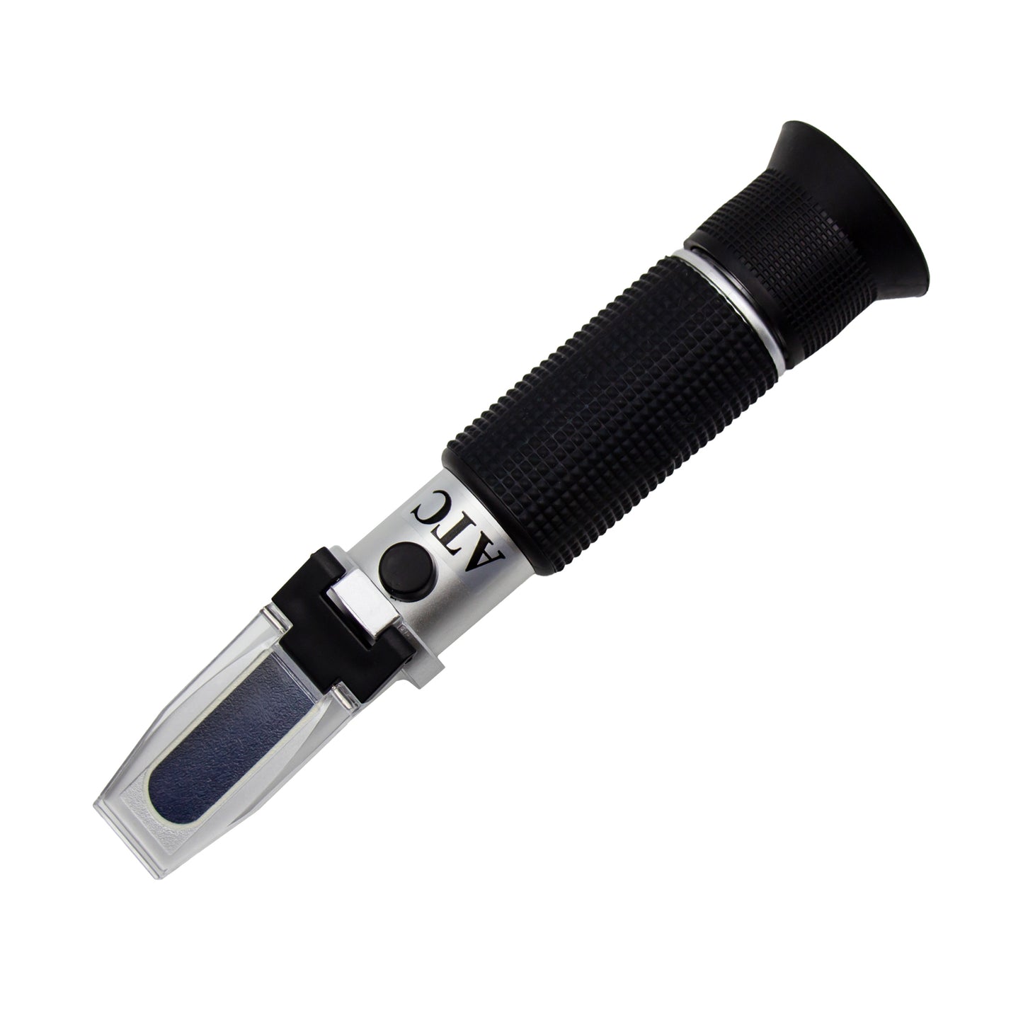 hand held refractometer used in home brewing