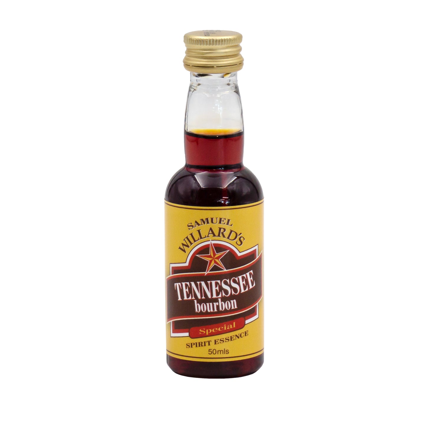 50ml  bottle of samuel willards tennessee bourbon essence