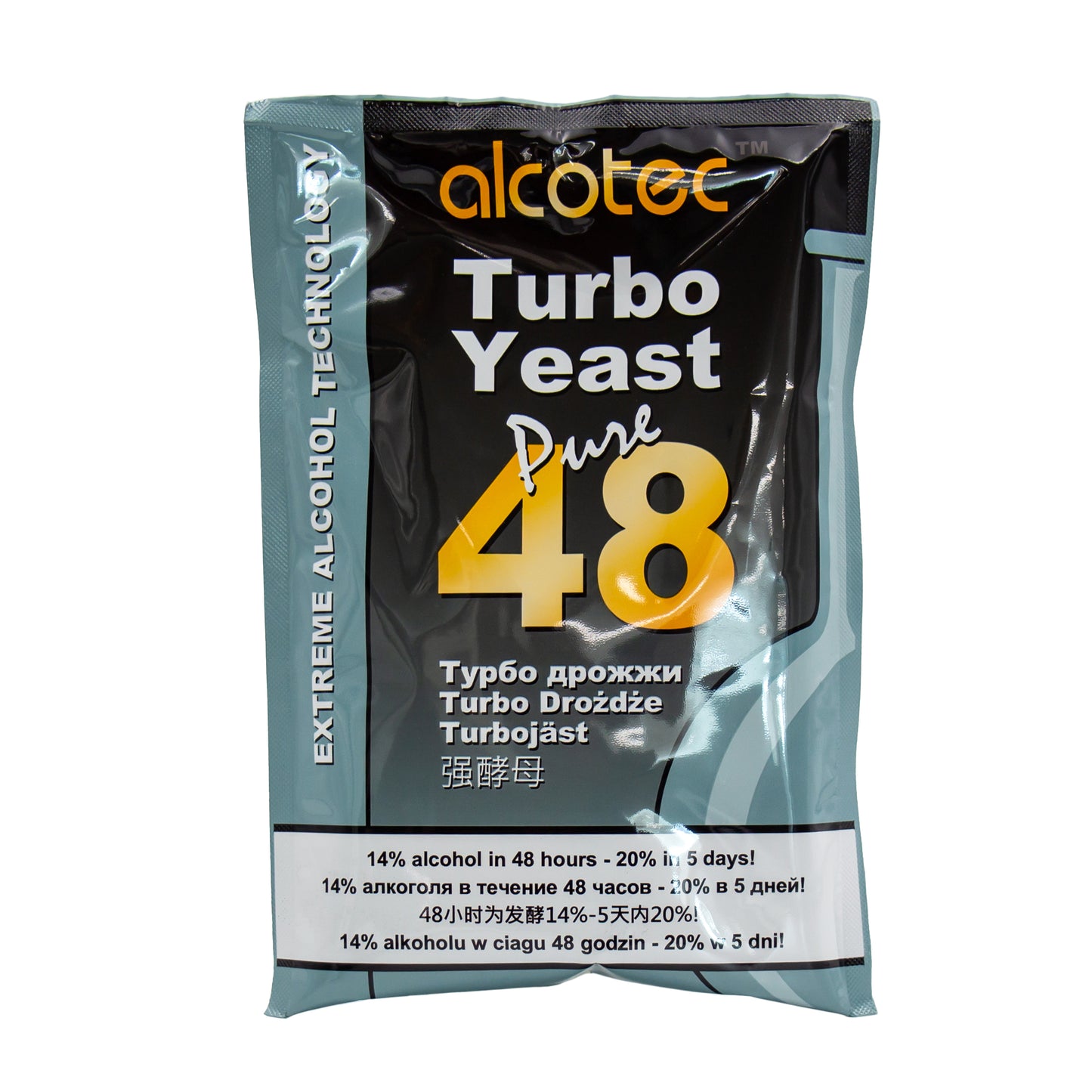 Alcotec turbo yeast 48 for distilling