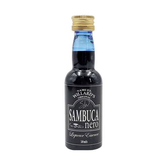 50ml bottle of samuel willards sumbuca nero essence.