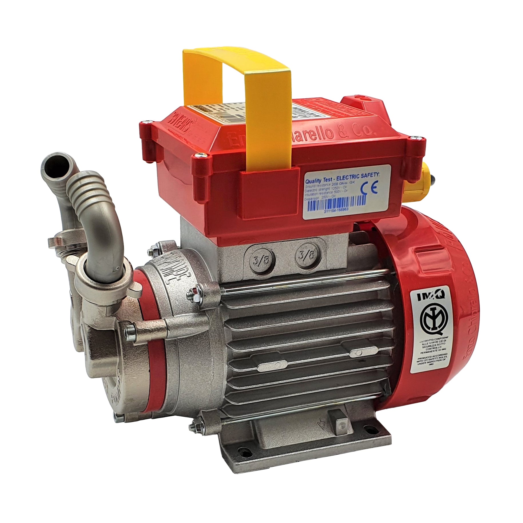 Italian Made rover pump novax 20-m by-pass self priming pump for liquids. quality tested for electrical safety