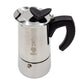 Italian made stainless steel bialetti musa 4 cup espresso coffee maker