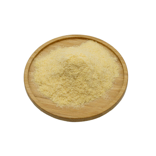 Dried light malt extract to be used in place of dextrose sugar. 