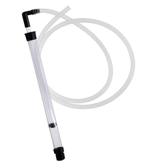 56cm long plastic syphon used in home brewing