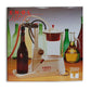 Italian made enolmatic filler for filling wine, spirits, liquor, tomato sauce, fruit juices, and other liquids with relatively high viscosity