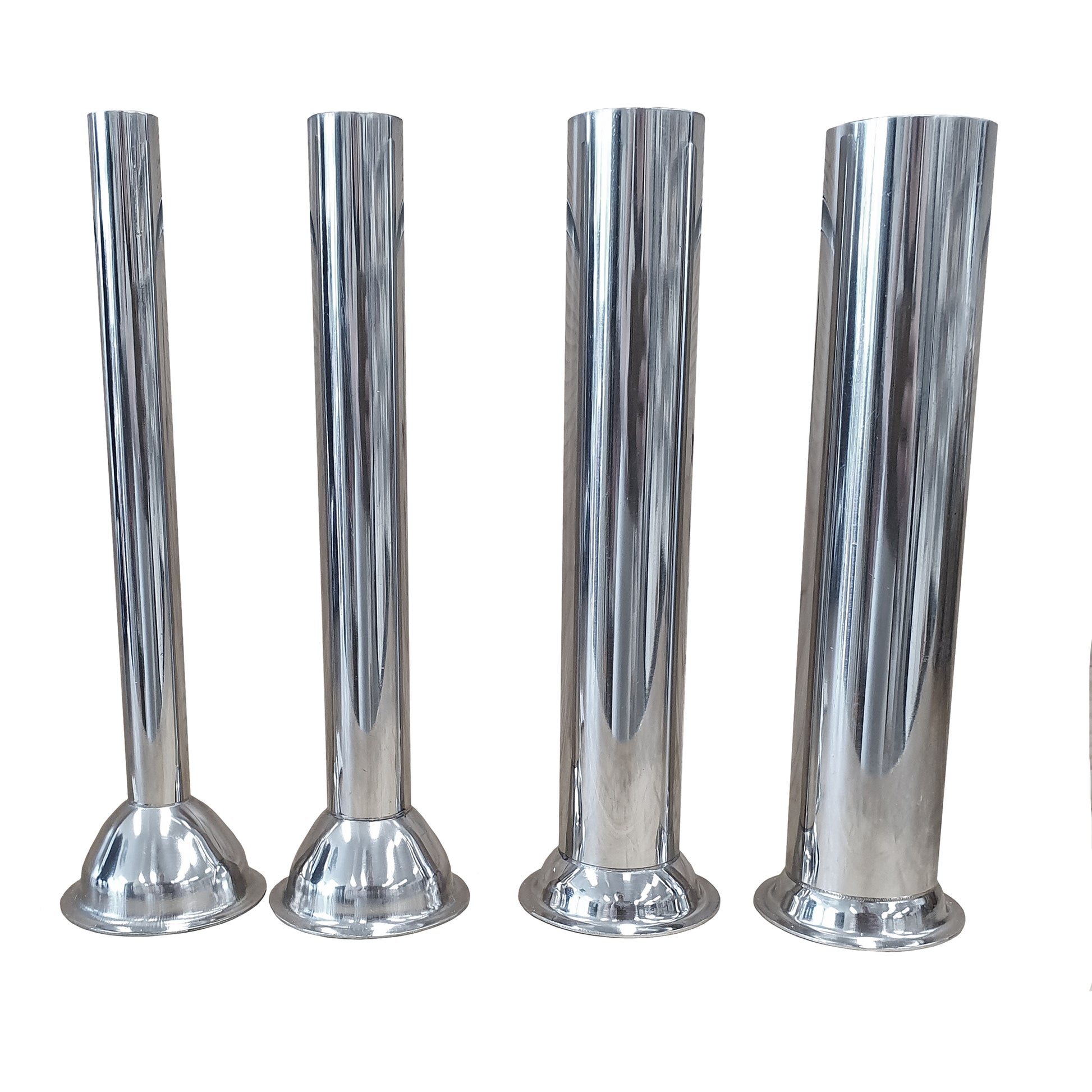 Four stainless steel funnels included. 16mm, 22mm, 32mm and 38mm.