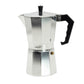 Six cup Incasa Moka stovetop coffee percolator. Makes Italian style espresso in minutes. 