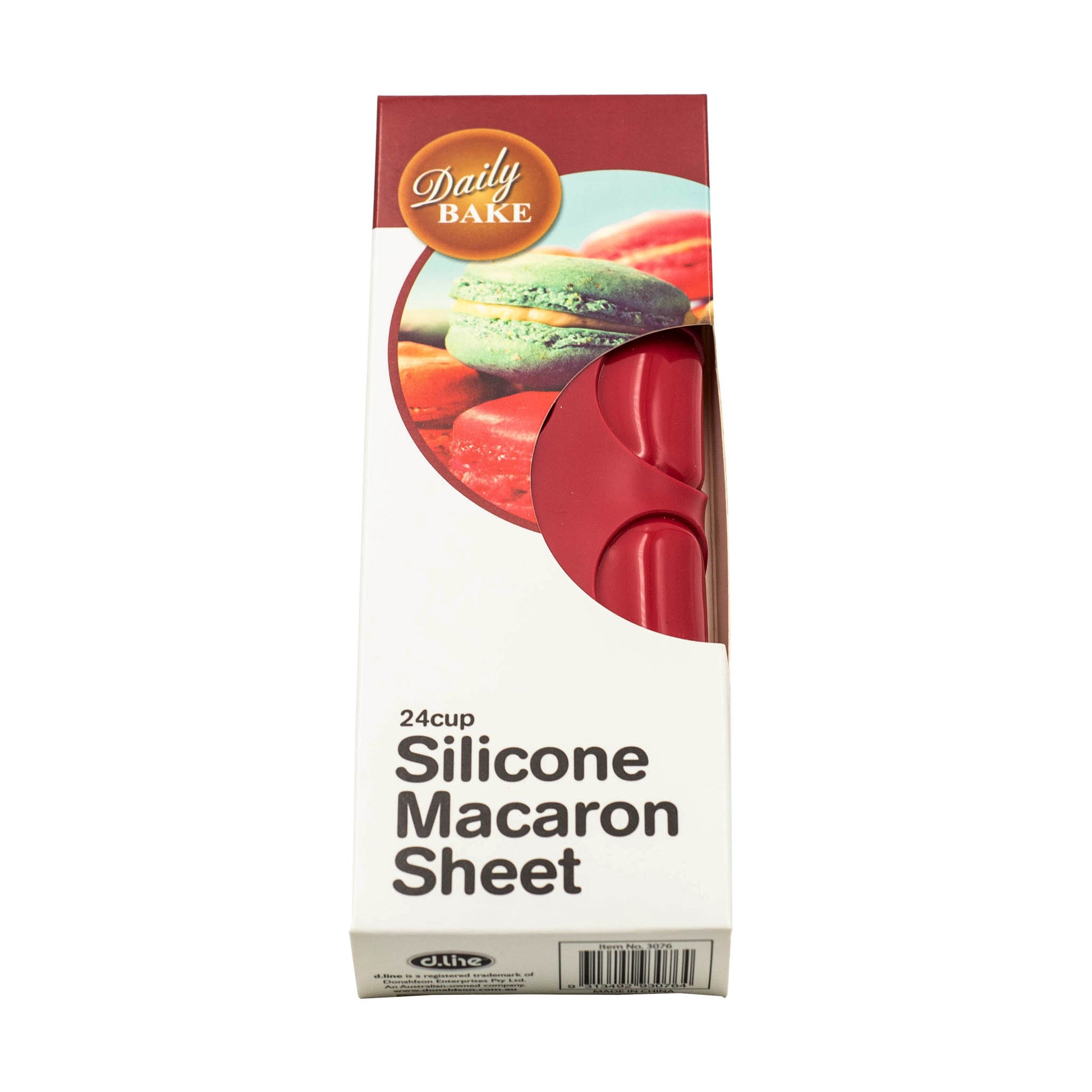 Silicone macaron baking sheet 24 cup. BPA free, food grade silicone. 
