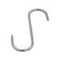 heavy duty stainless steel meat hook for hanging curing meats. 140mm by 5mm