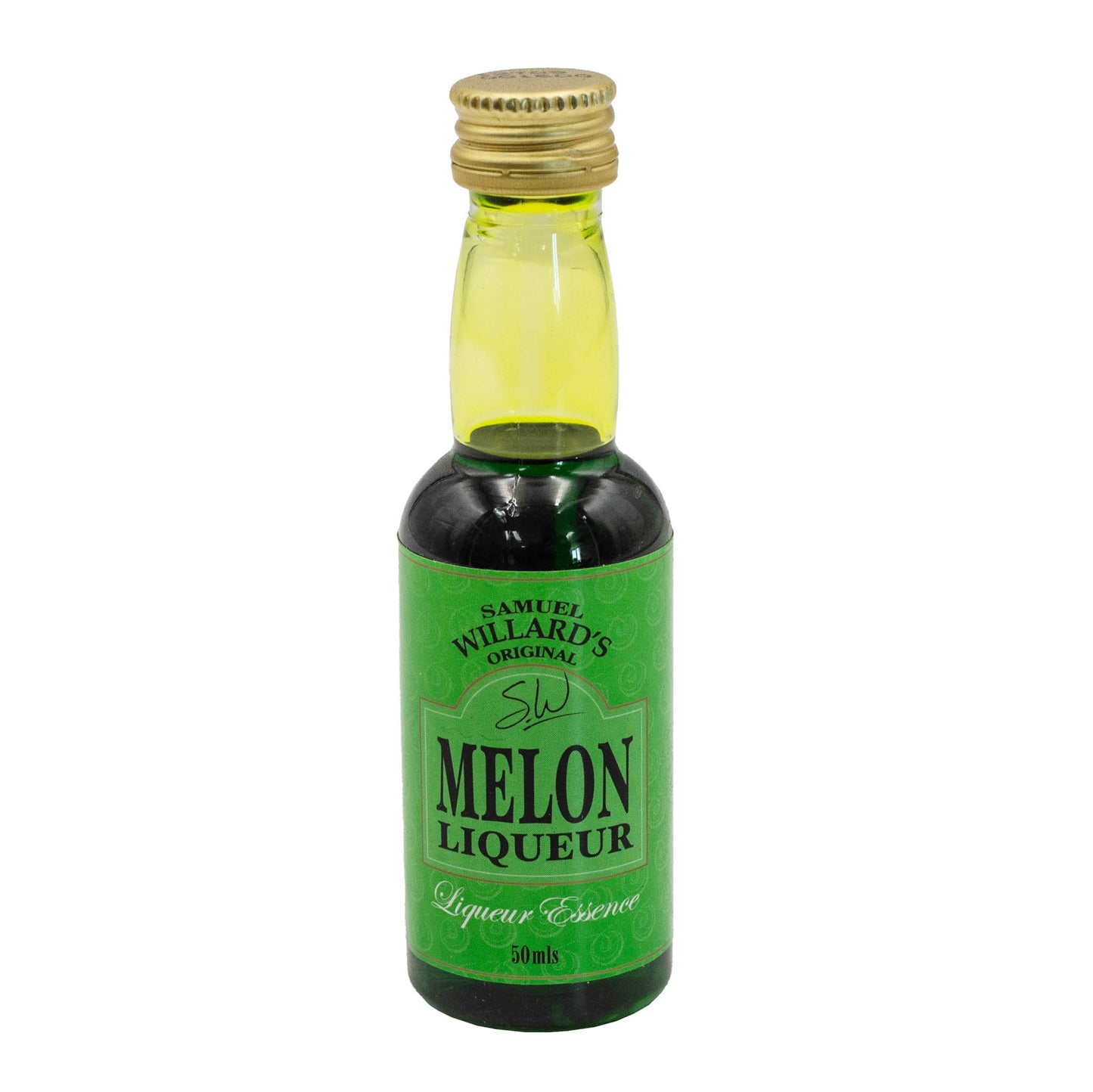 Samuel Willards Melon Liqueur essence makes a Midori style drink. Will make 1125ml of finished product from each 375ml bottle
