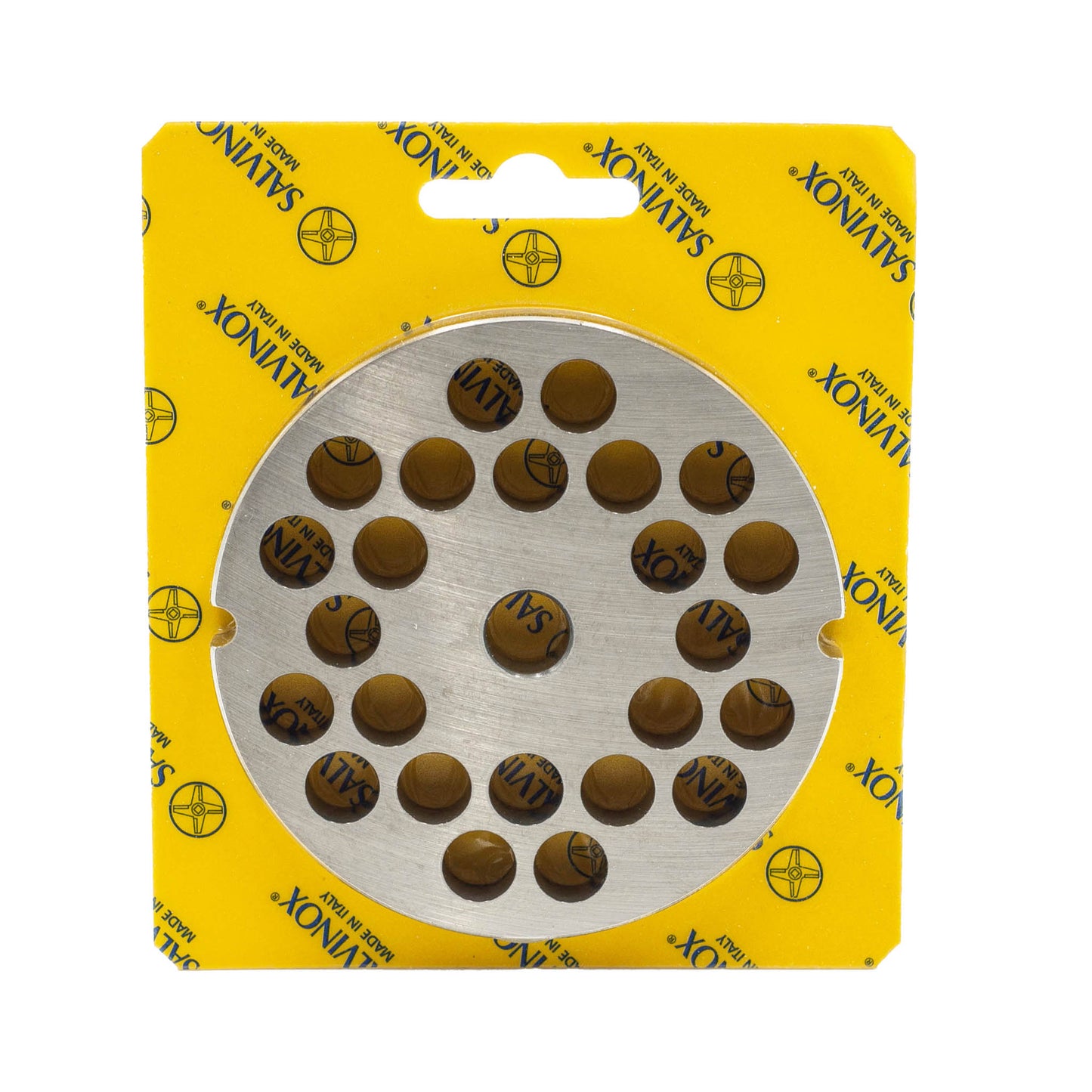 Size 32 with 12mm holes stainless steel replacement mincer plate for salami and sausage mincing machines. 