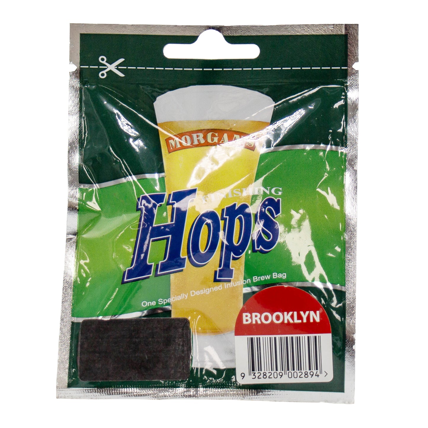12g packet of Brooklyn Hops for home brewing