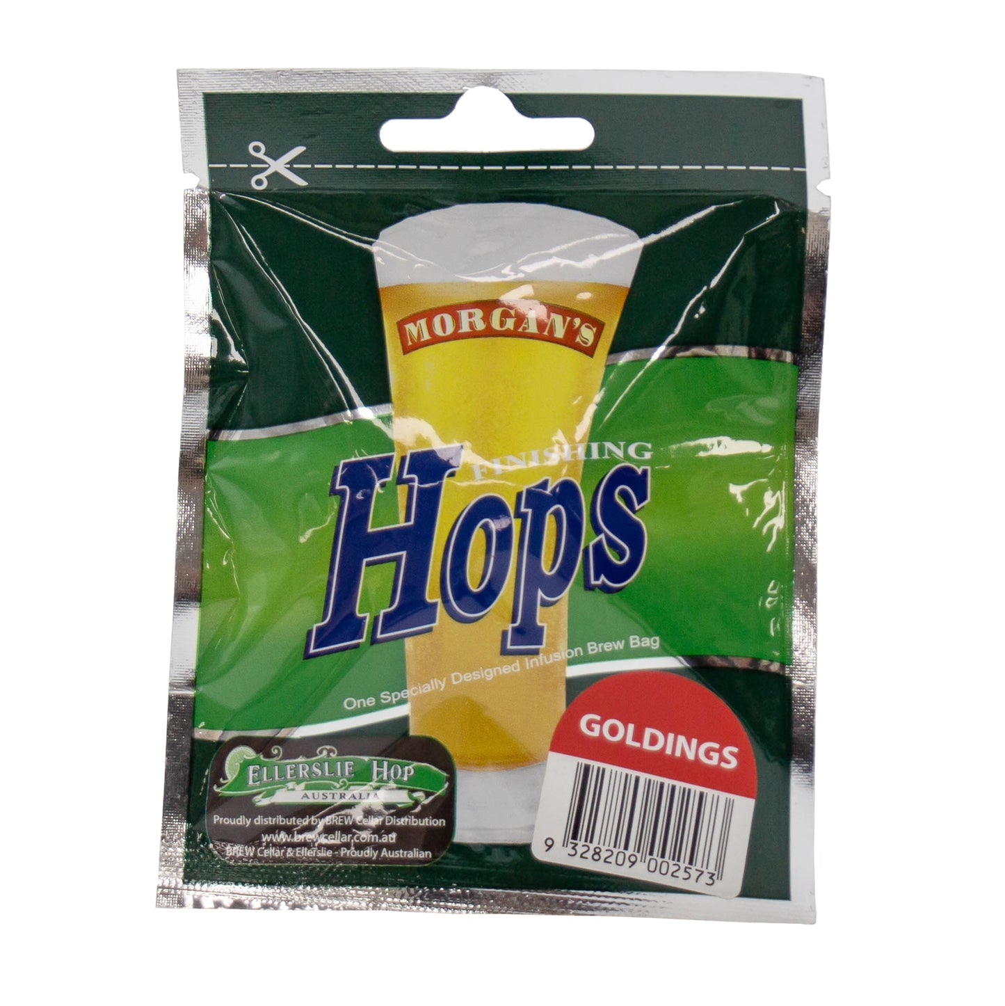 12g packet of Goldings Hops for home brewing