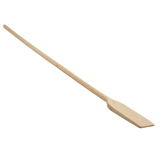 wooden paddle with 80cm handle used in passata making to stir tomatoes.