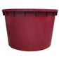 Italian Made 750 litre red food grade plastic wine vat for storing and fermenting wine