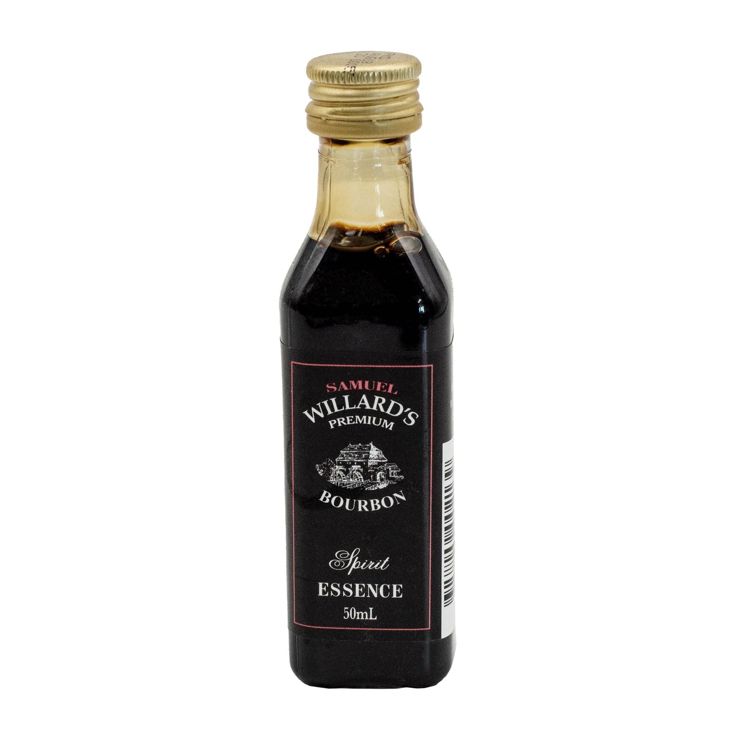 Samuel Willards Premium Bourbon essence makes a Jack Daniels style drink. Will make 2250mL of finished product from each 50mL bottle