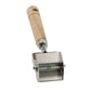 square tortellini cutter with wooden handle. Ideal tool for making tortellini, cappelletti and anolini